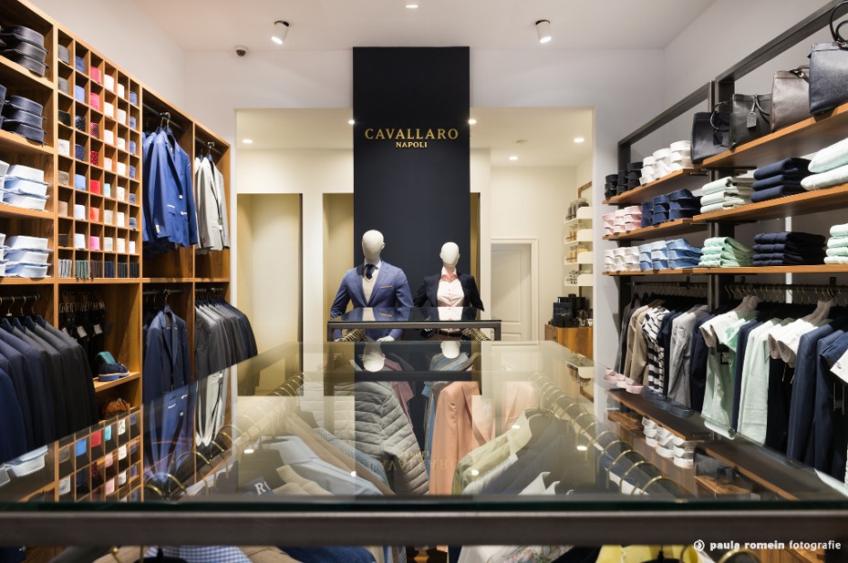 fotografie kledingzaak Den Haag Cavallaro Napoli
